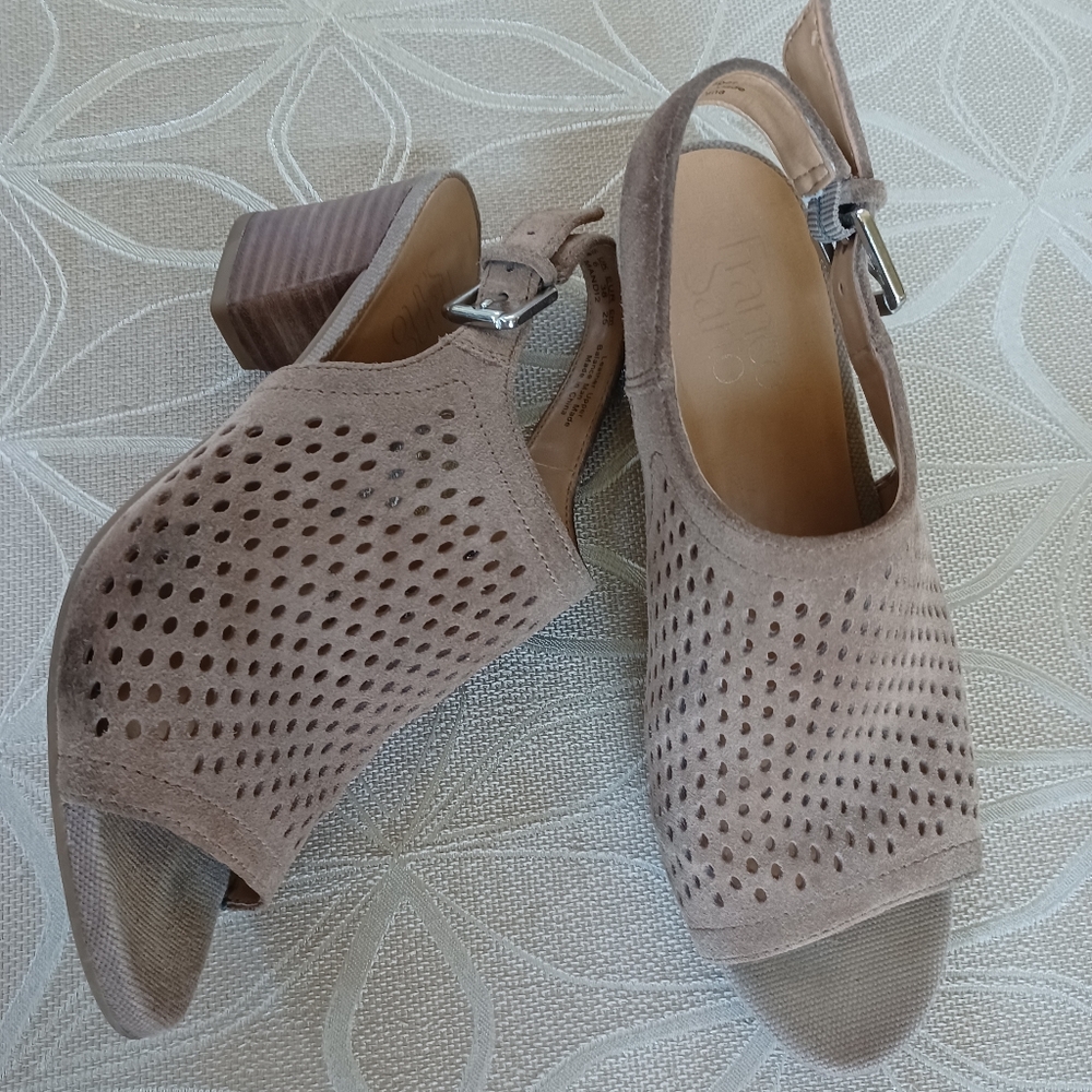 Franco Sarto Suede Sandals